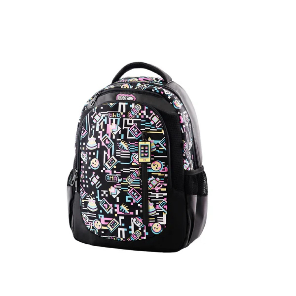 Ba Lô Zipit Emoji World Đen CLEVERHIPPO BM9205