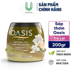 Xịt Phòng & Sáp Thơm Oasis Natural 200gram , 320ml hương thơm thiên nhiên
