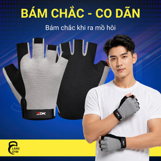 Bao tay tập gym nam TRƯỜNG SPORT kéo xà bảo vệ cổ tay chống trượt chai tay đau tay thoáng co dãn tập tạ bảo hộ gym 10g