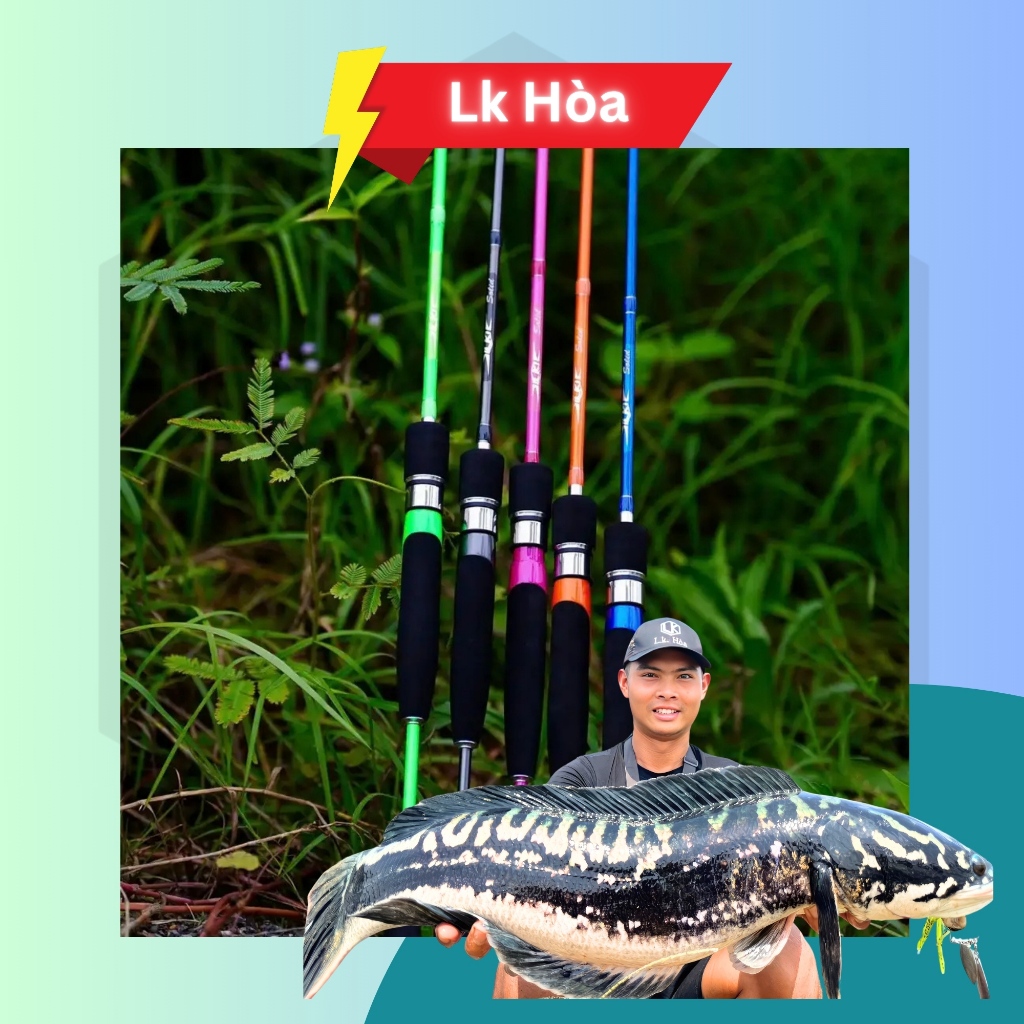 [LK HÒA] (TẶNG 01 DÙ LK X4) CẦN CÂU SOLID PRO LK 2026