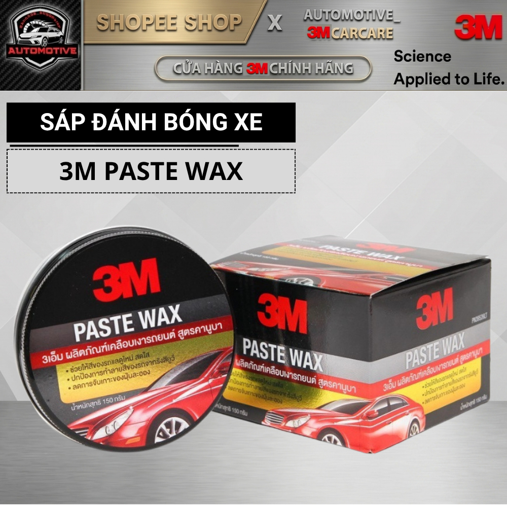 Sáp đánh bóng ô tô cao cấp 3M Paste Wax PN39526LT.
