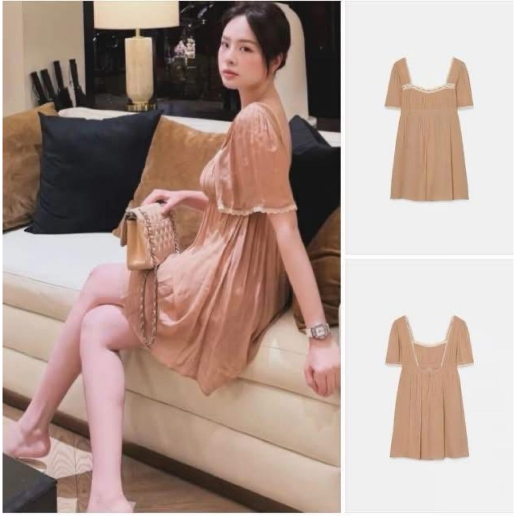 ĐẦM BAYBYDOLL CỔ VUÔNG ZR XUẤT 2026