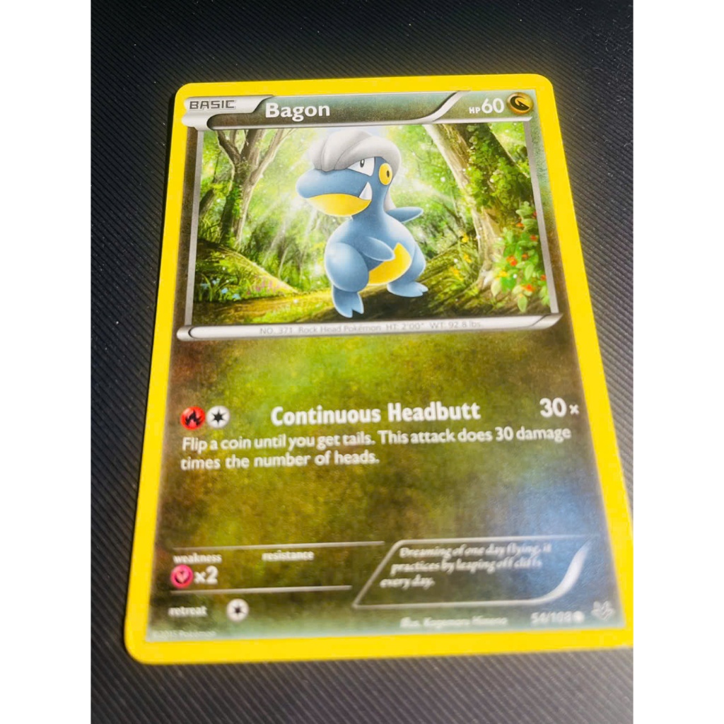 Thẻ bài Pokemon - Bagon 1 - Roaring Skies - XY Từ năm 2015
