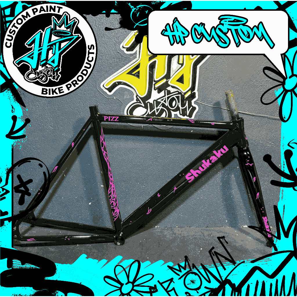 🚴‍♂️ Khung Phuộc Shukaku – Phong Cách Track Bike Nhật Bản, Chuẩn Đường Đua Fixed Gear
