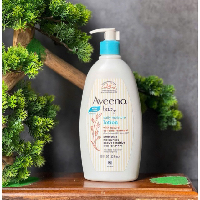 Kem Dưỡng Ẩm Yến Mạch Aveeno Baby Daily Lotion 532ml