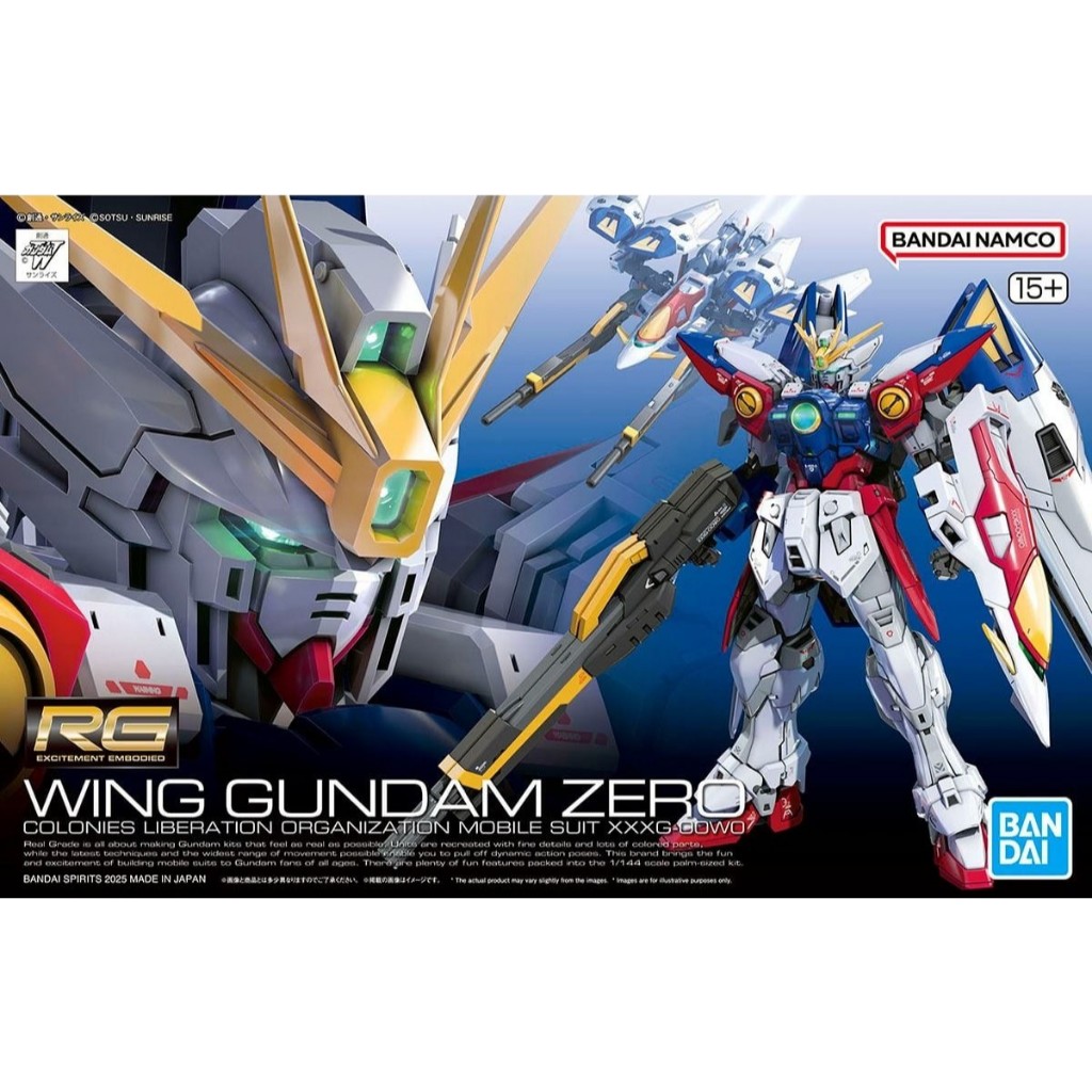 [Full box] Chính hãng Bandai RG EW Wing Gundam Zero