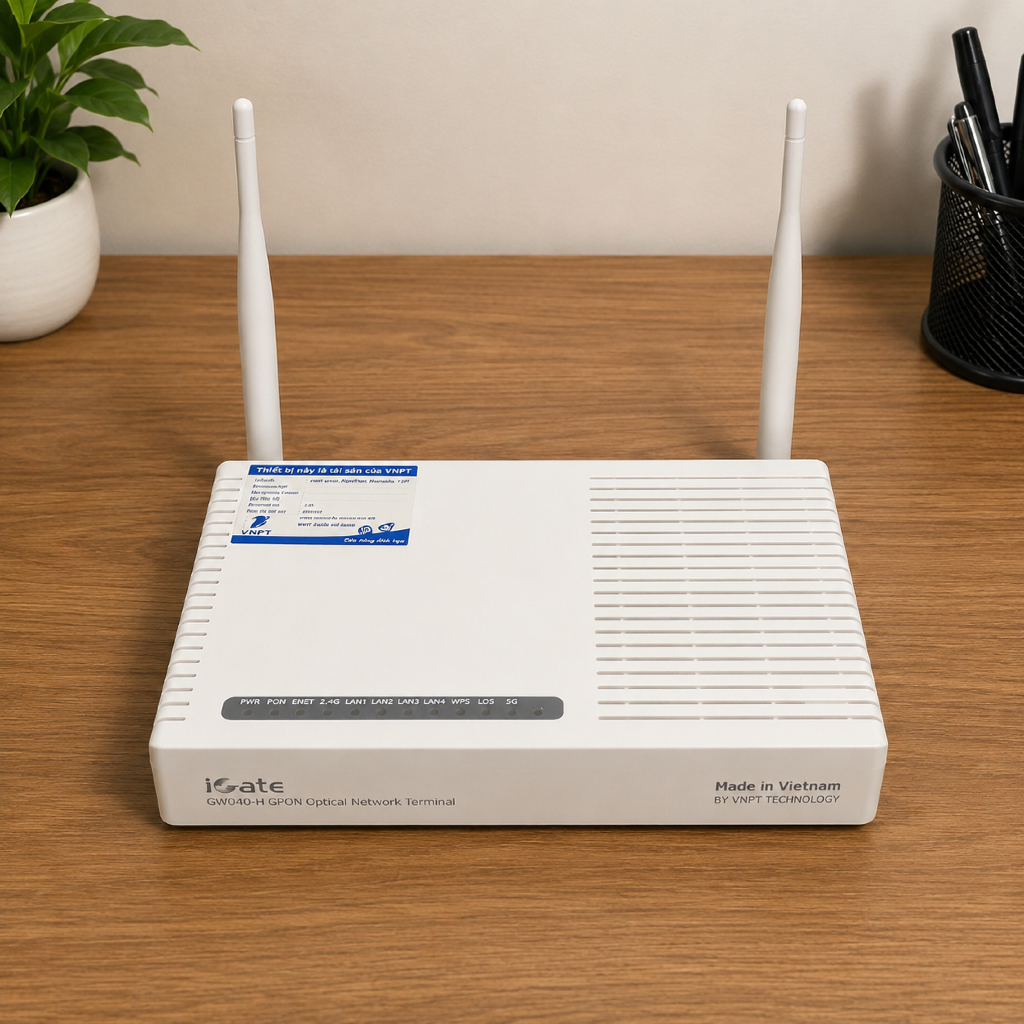 [THANH LÝ] Modem wifi 2 băng tần GPON IGATE GW040-H (Nhà mạng VNPT)