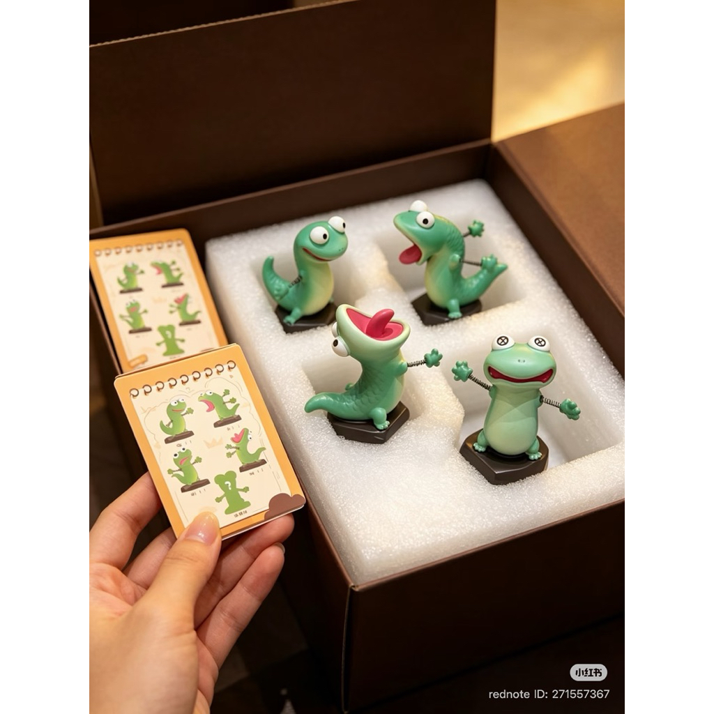 [CHÍNH HÃNG] Tom Lizard (Green Lizard) Blindbox Series