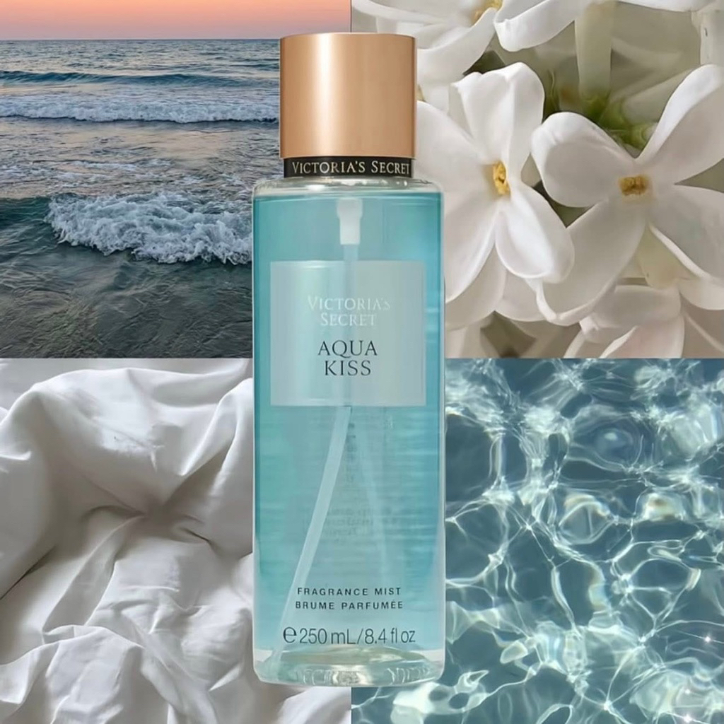 [Chai 10ml] Xịt thơm / bodymist vic Velvet Petal - Aqua Kiss - Coconut Passion nhũ