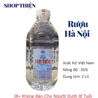 Ruou Hà Nội 35%  2 Lít - Chính Hãng Halico - Shop Thiện