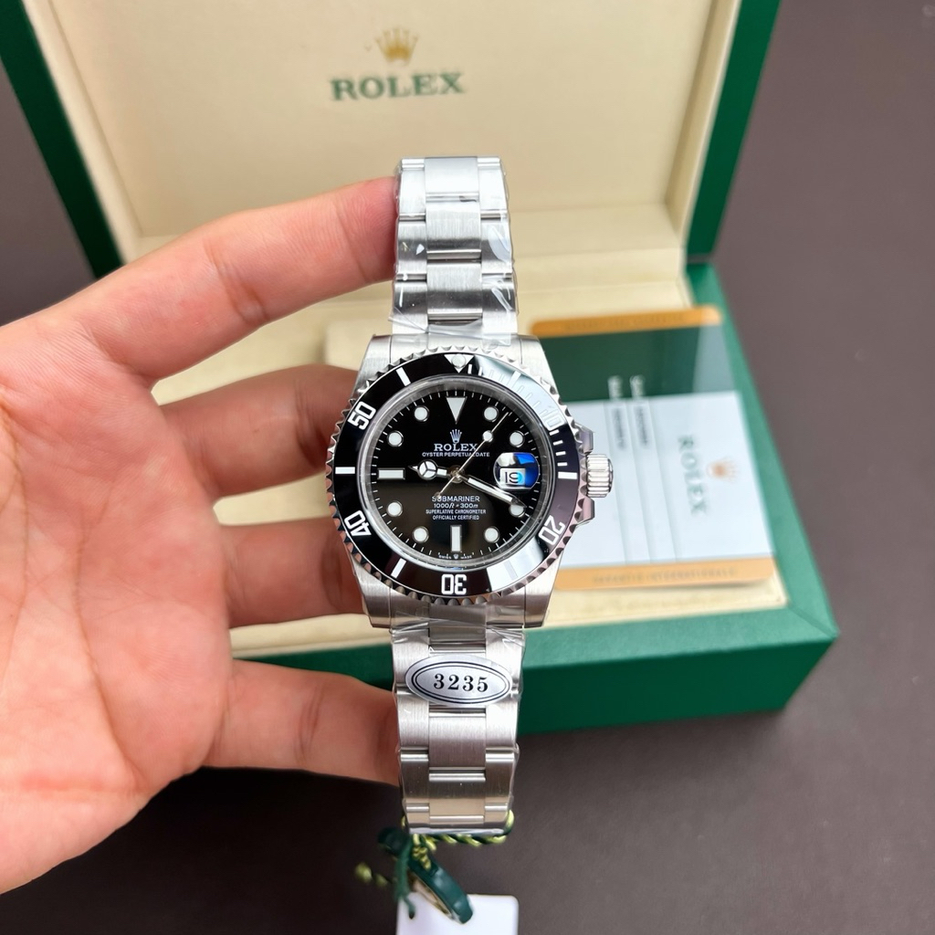 Đồng Hồ Nam Kích Thước 41mm - Rolex thuỵ Submariner size 41mm máy 3235 shanghai - Phiên Bản Đẹp Nhất