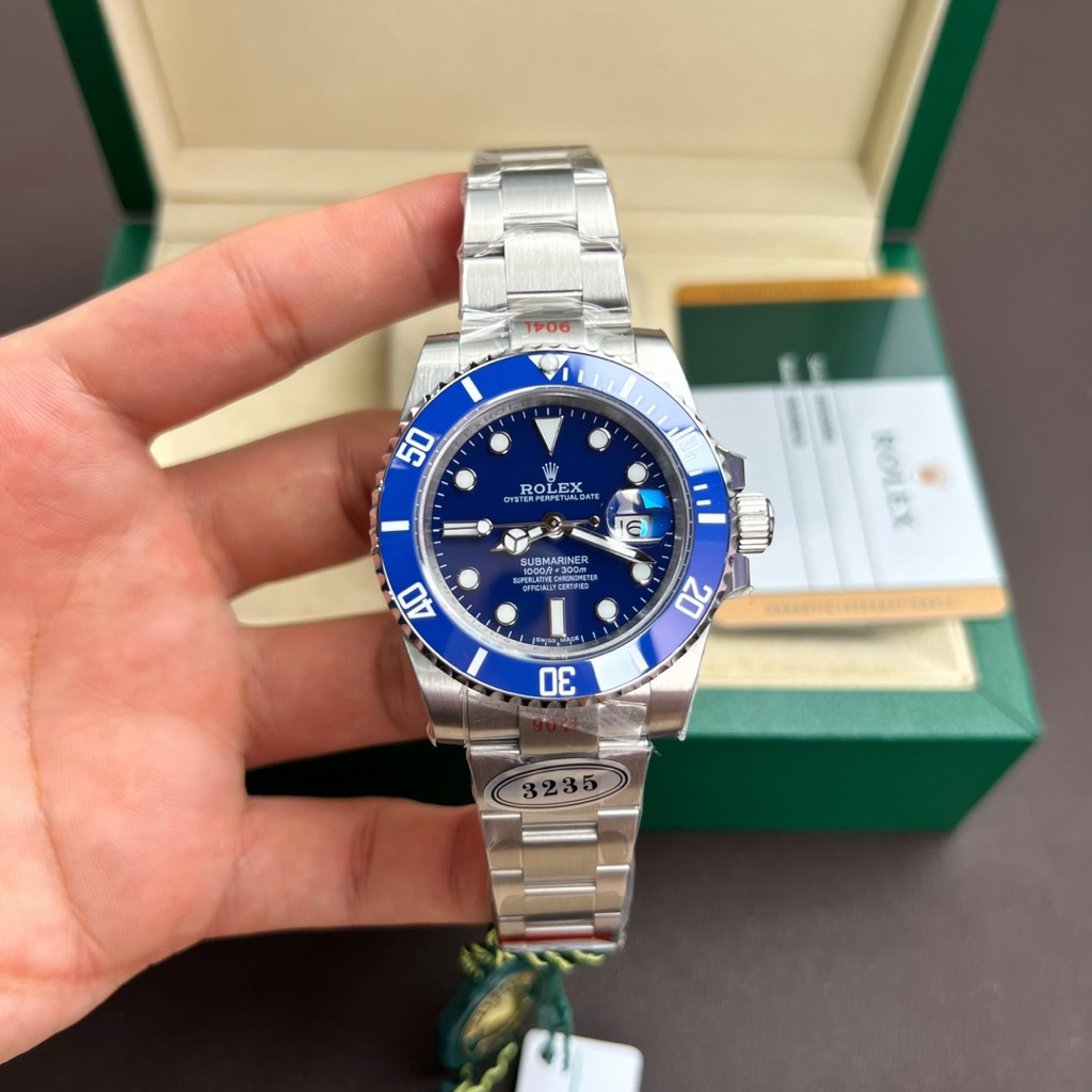 Đồng Hồ Nam Kích Thước 41mm - Rolex thuỵ Submariner size 41mm máy 3235 shanghai - Phiên Bản Đẹp Nhất