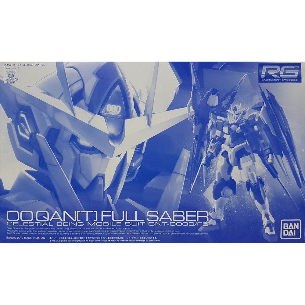 RG 1/144 OO QanT Full Saber