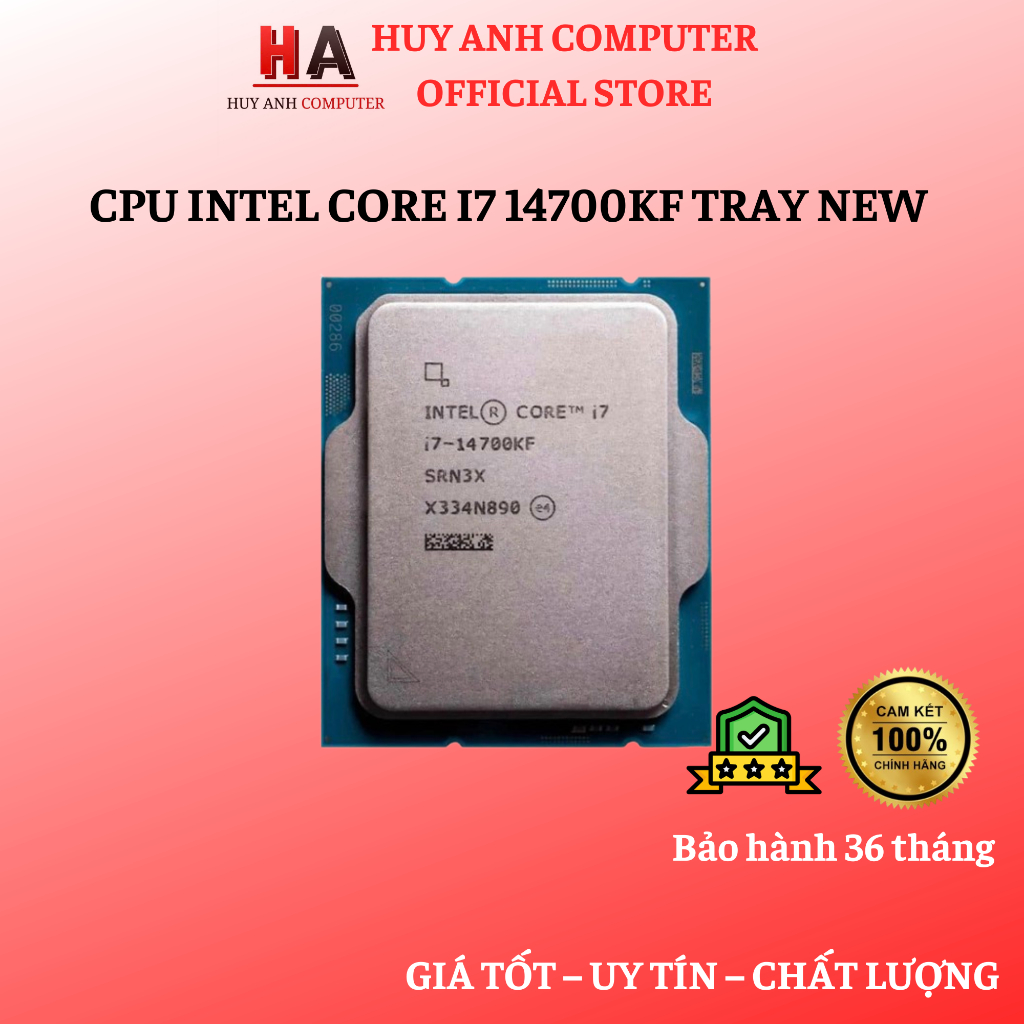 [FULL VAT] CPU INTEL CORE I7 14700KF TRAY NEW