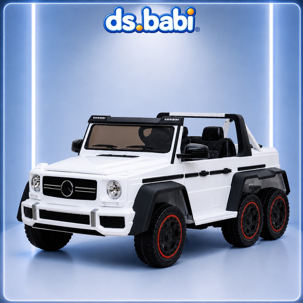Xe ô tô điện trẻ em siêu xe G63 AMG  WF189 6 bánh cho bé trọng tải siêu khủng