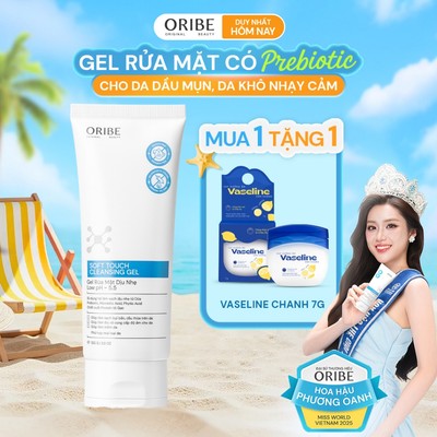 Sữa rửa mặt làm sạch dịu nhẹ Oribe Soft Touch dưỡng da ẩm mịn mềm mại dành cho mọi loại da