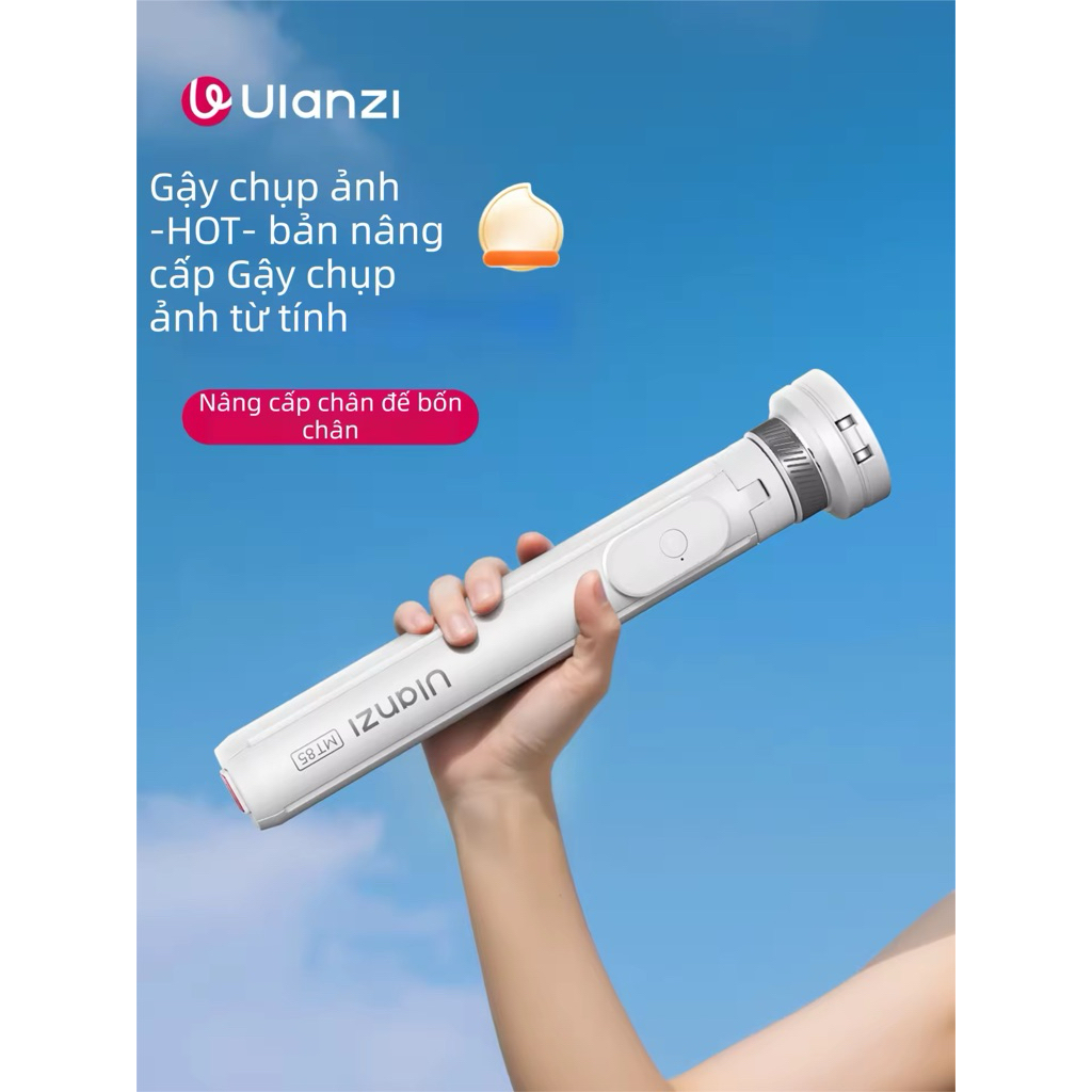 ULANZI MT-85 | Gậy Chụp Ảnh Tripod Ulanzi MT85 | Từ Tính | Tự Động Mở Chân | Remote Từ Xa