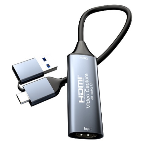 Cổng USB Video Capture HDMI & TYPE C sang HDMI Cho Máy Tính MAC Điện Thoại