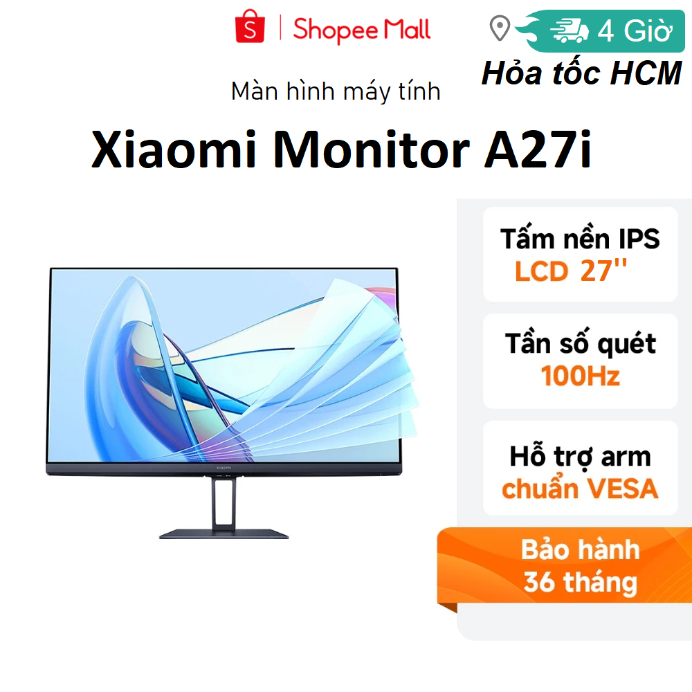 Màn hình máy tính Xiaomi Monitor A27i 2026 / A27i - Bảo hành 3 năm chính hãng