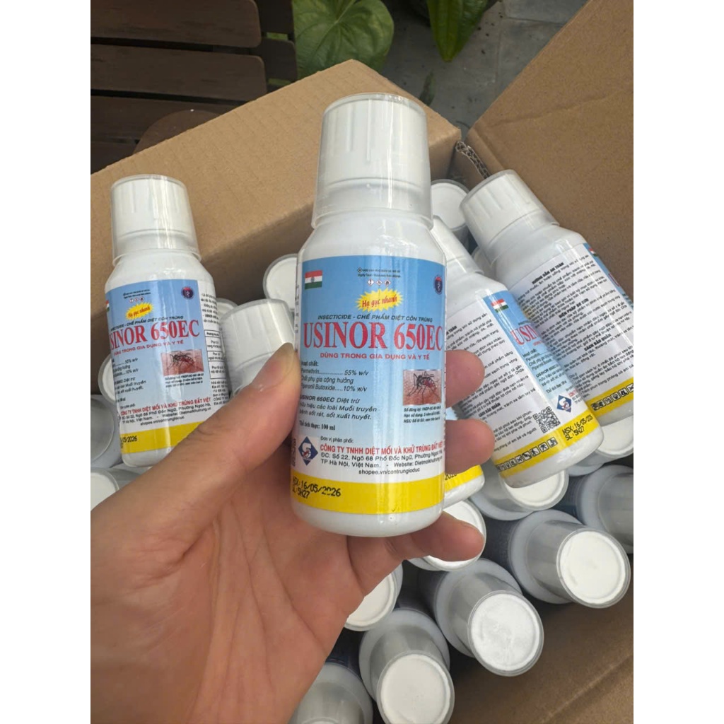thuốc diệt muỗi hoạt chất Permethrin 55%