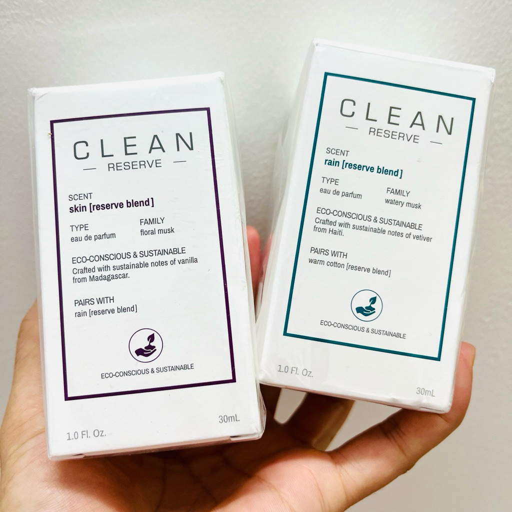 Nước hoa CLEAN RESERVE Eau de Parfum Collection (Mùi Rain & Skin)