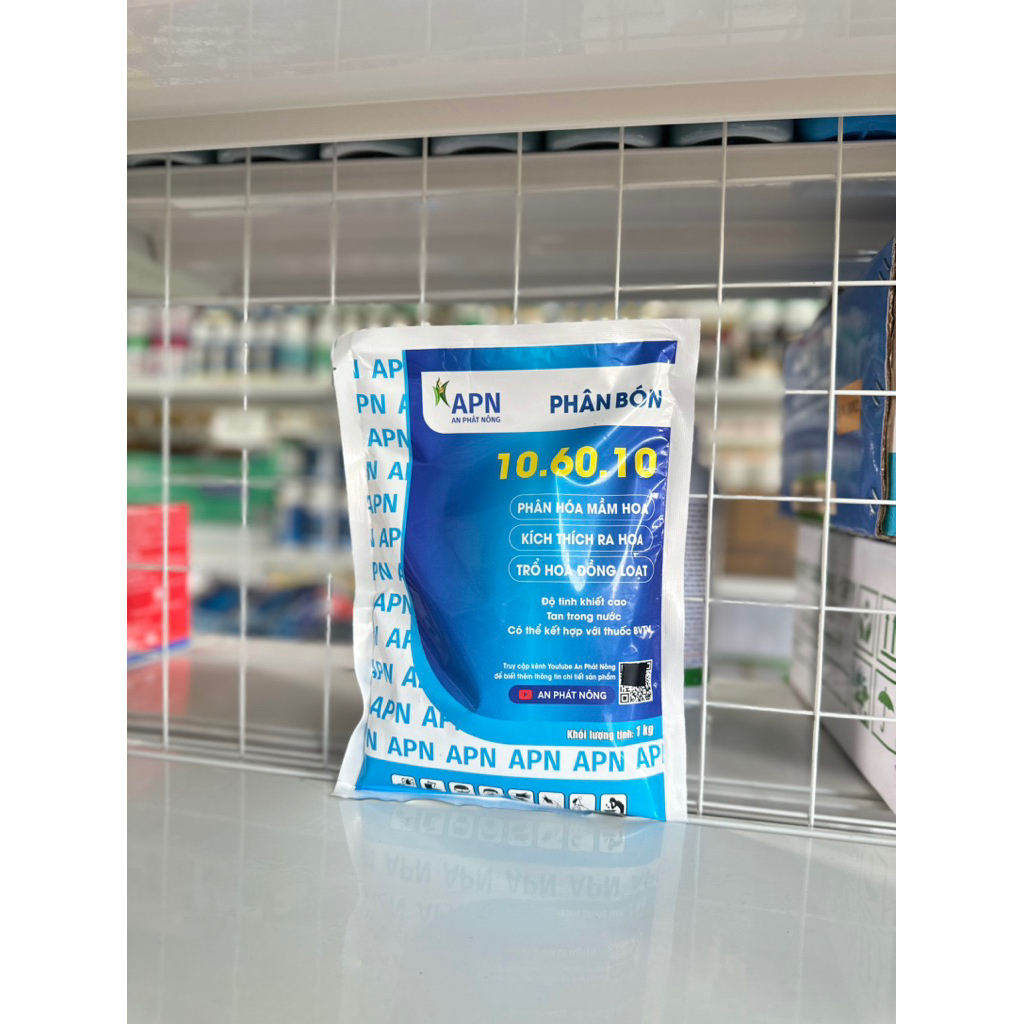 APN Phân Bón 10.60.10 - Kích Thích Ra Hoa & Trổ Hoa Đồng Loạt