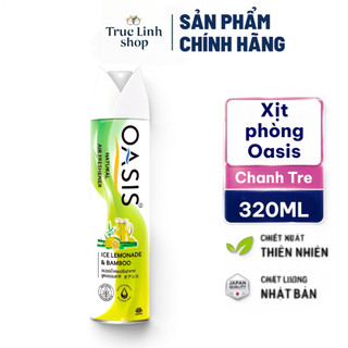 Xịt Phòng Oasis Natural 320ml chiết xuất thiên nhiên