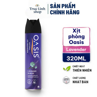Xịt Phòng Oasis Natural 320ml chiết xuất thiên nhiên