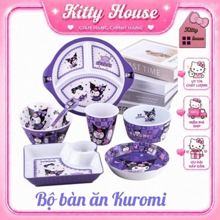 💜[ KUROMI ] CHÉN BÁT TÔ DĨA LY CỐC MẪU MỚI