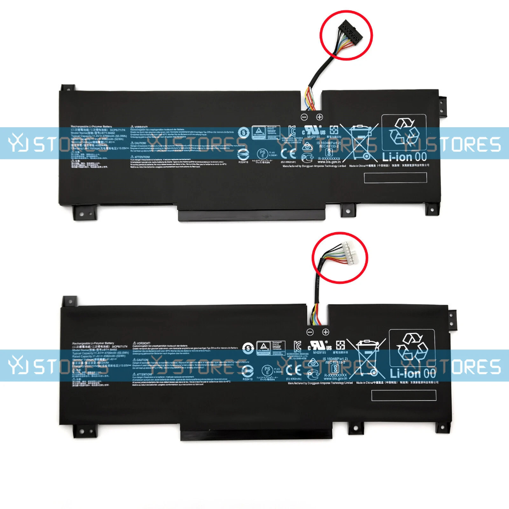 Pin BTY-M492 Battery For MSI Pulse GL66 GL76 GF66 GF76 11UDK 11UEK 11UCK,Sword 17 A11UD