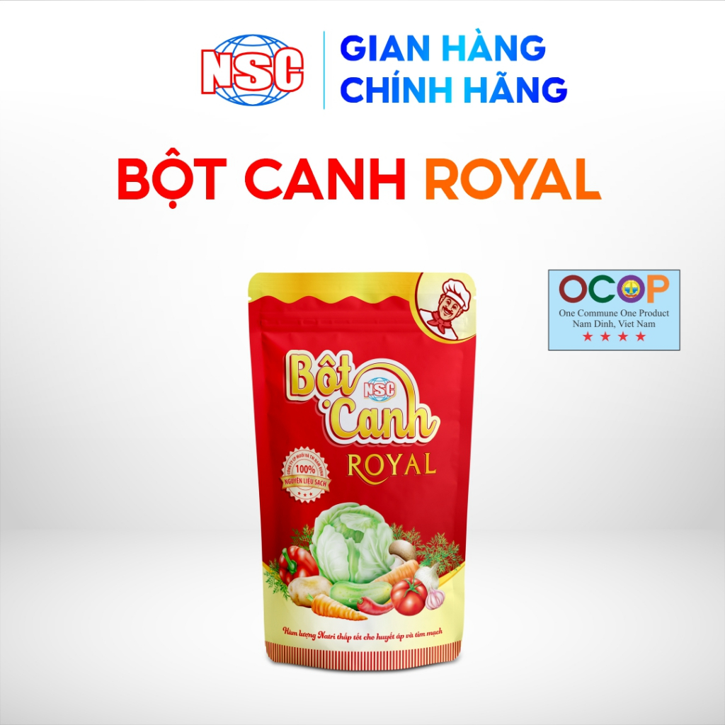 BỘT CANH ROYAL - 200G (NSC) (Gian hàng chính hãng của Cty CP Muối & TM Nam Định)