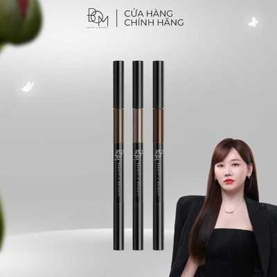 Chì Kẻ Chân Mày Chống Thấm Nước Lâu Trôi B.O.M 3 In 1 Triple Edge Eye Brow 0.2g