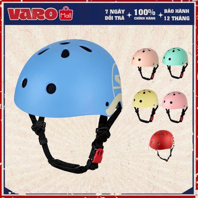Mũ Thể Thao Scooter Bảo Vệ An Toàn Cho Người Lớn Và Trẻ Em - Tăng Chỉnh Size - BH 12 Tháng