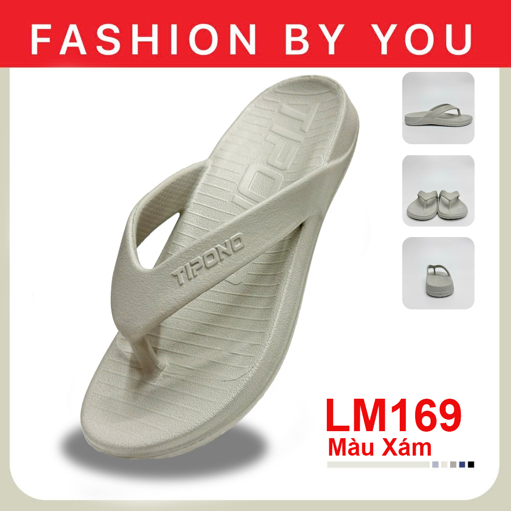 ALYDO TIPONO Dép Kẹp LM169 Chống Trơn Trượt Bền Bỉ Đi Biển Thông Thoáng Nam Nữ Dép Xinh Dép Đẹp