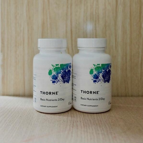 Vitamin Tổng Hợp Thorne Basic Nutrients 2/Day - Vitamin Tổng Hợp Các Chất Cần Thiết Cho Cơ Thể Mỹ