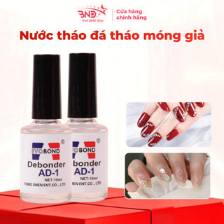 Nước sáng đá nail AD - Nước tháo đá tháo móng giả nail 10ml