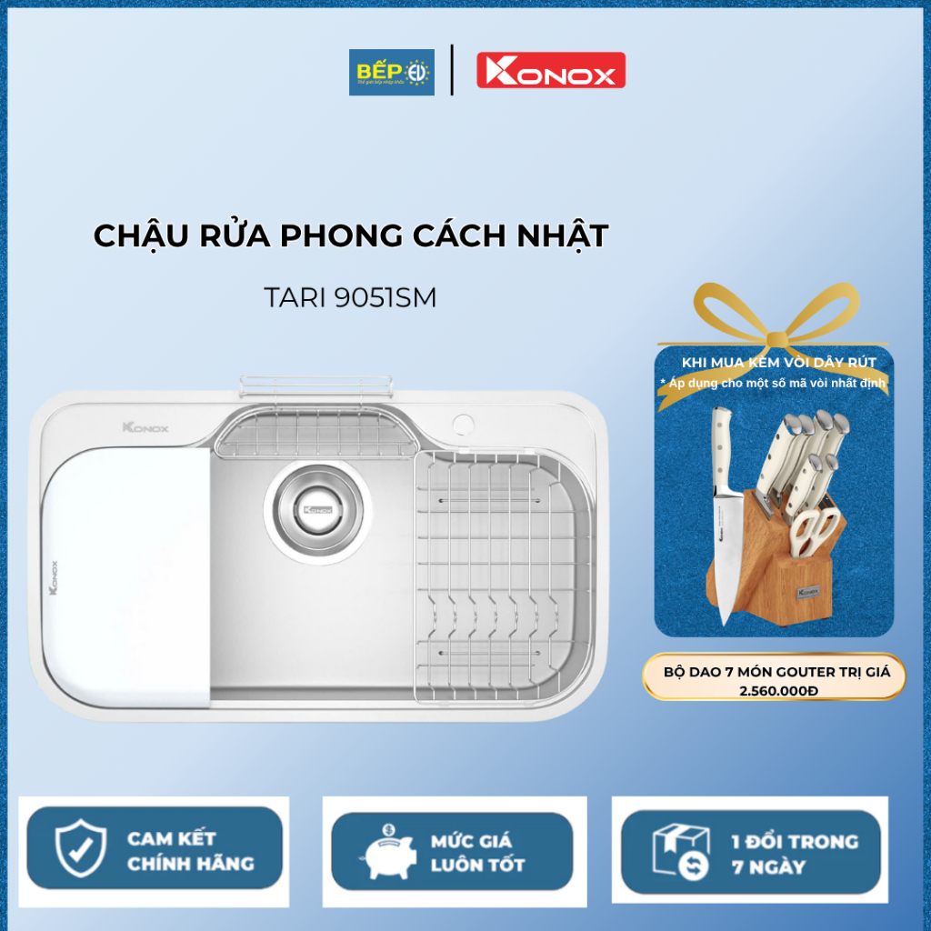 Chậu Rửa Bát Konox Tari 9051SM