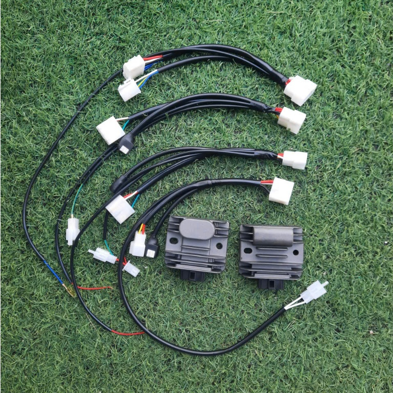 Combo Lên Sạc EX150 EX155 Cho Xe Máy Bấm Sẵn Dây