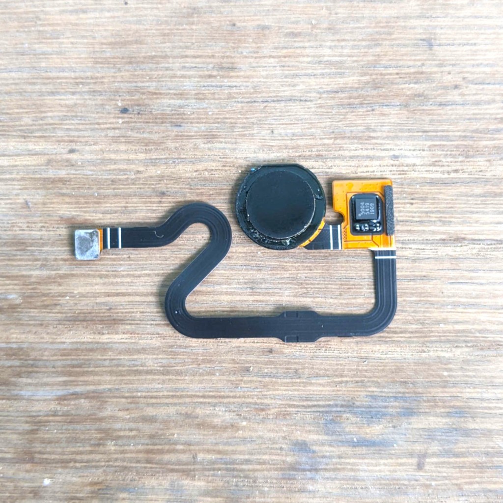 Cảm biến vân tay Google Pixel 3A zin cũ tháo máy,hoạt động OK.