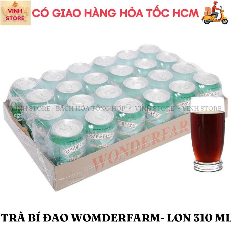 trà bí đao Wonderfarm lon 310ml