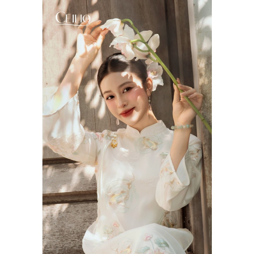 Áo Dài Thiết Kế CEILIO AD545