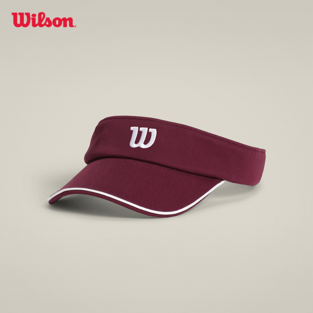 Wilson Unisex Classic Visor Port Royale Mũ Nửa Đầu Thể Thao WU00014R024001