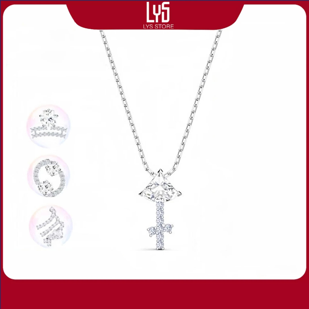 Dây Chuyền nữ bạc Cung Hoàng Đạo Necklaces 6062 Fullbox - Dây Chuyền 12 Cung Hoàng Đạo Bạc S925