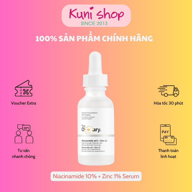 Niacinamide 10% + Zinc 1% Serum