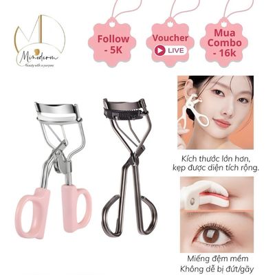 Dụng cụ uốn cong lông mi BEABIAI bấm mi tự nhiên chất lượng cao bằng bạc cao cấp