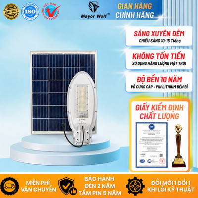 Đèn Phi Thuyền Công Trình Năng Lượng Mặt Trời Tấm Pin 6V 80W Pin 70000mAh Ánh Sáng Trắng 6500K Cảm Biến Ánh Sáng