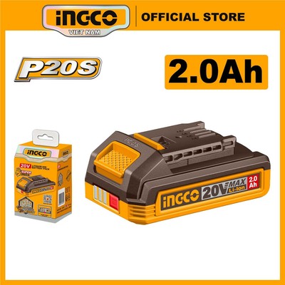 Pin máy khoan 2Ah Li-ion P20s Ingco FBLI2001 dùng cho máy pin 20V
