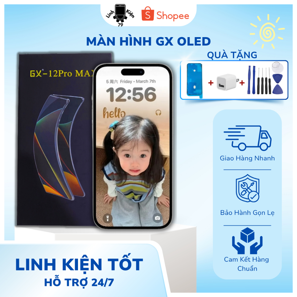 Màn Hình GX Từ X-14PM , Màn GX Chính Hãng Chất Lượng  Oled, Màn OLED Phôi Dẻo , Bao Ráp , Bảo Hành 6