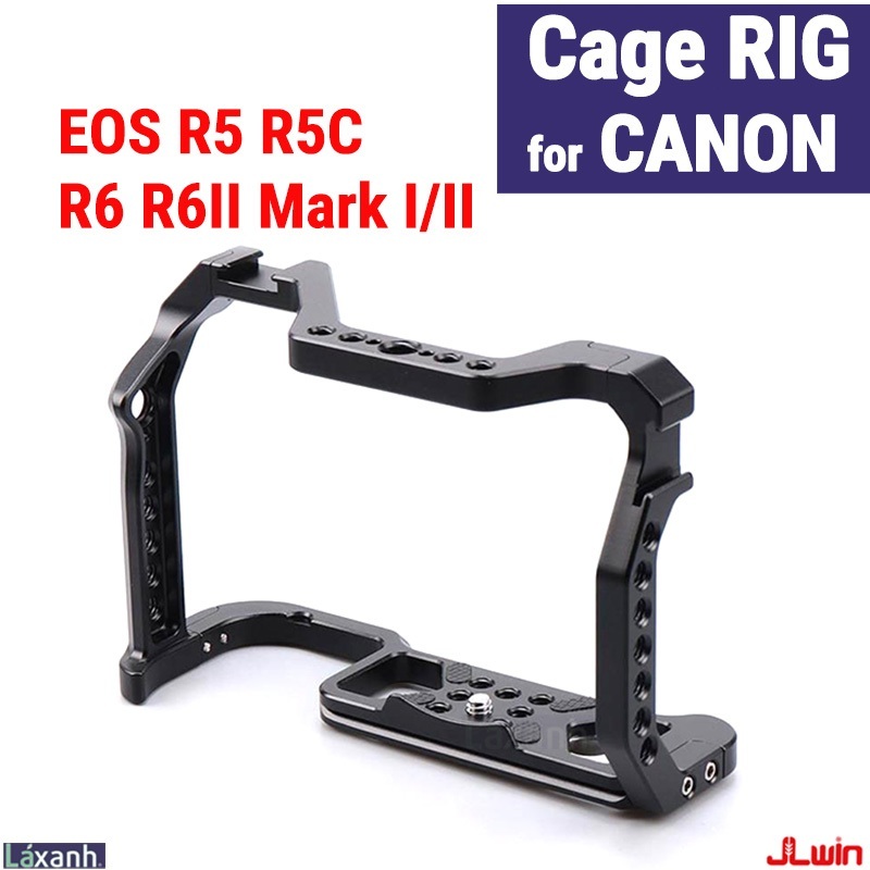 CANON EOS R6ii R62 R5 R6 R5C R RP | Khung bảo vệ rig cage giá treo phụ kiện máy ảnh quay video lives