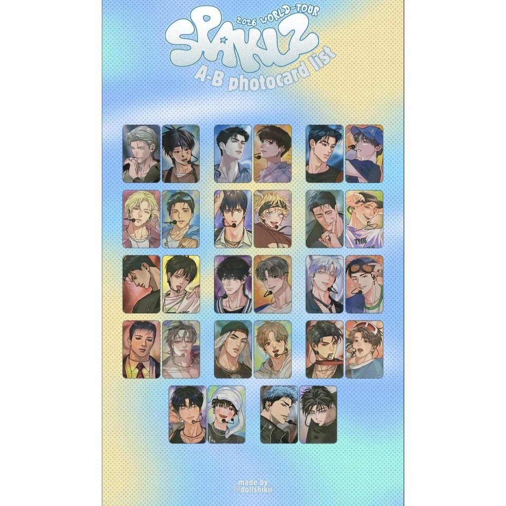 (SẴN) CARD PACK A/B LEZHIN 2026